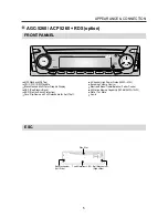 Preview for 8 page of Daewoo ACP-5200 RDS Service Manual