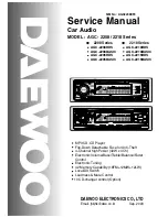 Preview for 1 page of Daewoo AGC-2206BASIC Service Manual