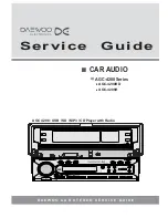 Preview for 1 page of Daewoo AGC-4206H Service Manual