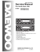 Предварительный просмотр 1 страницы Daewoo AKD-0275 Series Service Manual