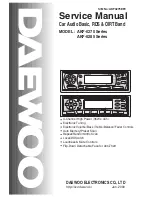 Daewoo AKF-0275 Series Service Manual preview