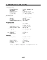 Preview for 3 page of Daewoo AKF-0305 Series Service Manual