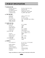 Предварительный просмотр 3 страницы Daewoo AKR-0106A Service Manual