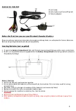 Предварительный просмотр 6 страницы Daewoo AVS1301 User Manual