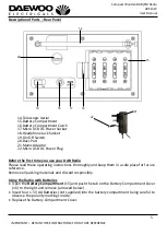 Предварительный просмотр 5 страницы Daewoo AVS1322 User Manual