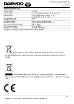 Предварительный просмотр 11 страницы Daewoo AVS1322 User Manual