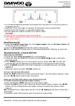 Предварительный просмотр 6 страницы Daewoo AVS1324G User Manual