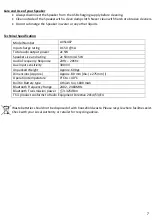 Preview for 7 page of Daewoo AVS1407 User Manual