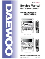 Daewoo AXG-324 Service Manual preview