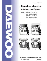 Daewoo AXG-327 Service Manual preview