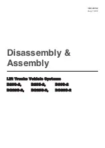 Daewoo B20S-2 Disassembly/Assembly предпросмотр