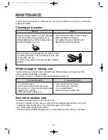 Предварительный просмотр 27 страницы Daewoo C-ED1243NPX Instruction Manual