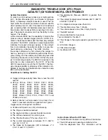 Preview for 490 page of Daewoo CIELO EURO III Manual