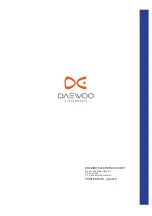 Предварительный просмотр 19 страницы Daewoo CM21S7 Series Service Manual