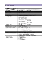 Предварительный просмотр 6 страницы Daewoo CN-400FN Service Manual