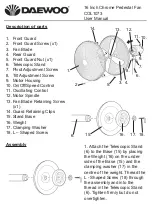 Preview for 4 page of Daewoo COL1073 User Manual