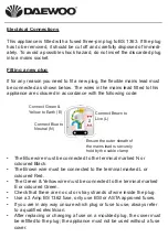 Preview for 10 page of Daewoo COL1073 User Manual