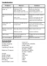 Preview for 10 page of Daewoo COL1317 Manual