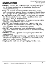 Preview for 3 page of Daewoo COL1571 User Manual