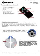 Preview for 6 page of Daewoo COL1571 User Manual