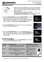 Preview for 8 page of Daewoo COL1571 User Manual