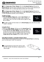 Preview for 9 page of Daewoo COL1571 User Manual