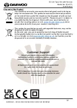 Preview for 12 page of Daewoo COL1571 User Manual