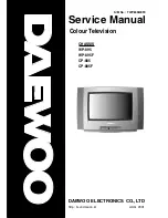 Daewoo CP-885 Service Manual preview