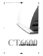 Preview for 1 page of Daewoo CT6600 User Manual