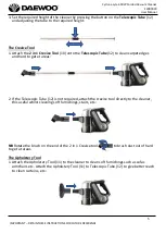 Предварительный просмотр 5 страницы Daewoo Cyclone Lyte User Manual