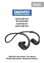 Daewoo DA01 User Manual preview