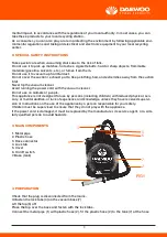 Предварительный просмотр 4 страницы Daewoo DAC-20L User Manual