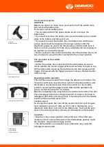 Preview for 4 page of Daewoo DACD2000V2 User Manual