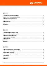 Preview for 2 page of Daewoo DAEM Series User Manual