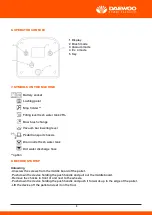 Предварительный просмотр 8 страницы Daewoo DAFL50A User Manual