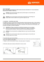 Предварительный просмотр 10 страницы Daewoo DAFR70 User Manual