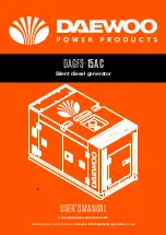 Preview for 1 page of Daewoo DAGFS-15AC User Manual