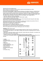 Preview for 8 page of Daewoo DALPS18-1 User Manual