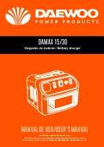 Preview for 1 page of Daewoo DAMAX 15 User Manual