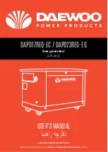 Preview for 1 page of Daewoo DAPD17REQ-EC User Manual