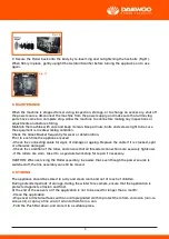 Предварительный просмотр 10 страницы Daewoo DASC1500 User Manual