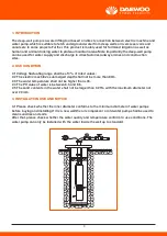 Preview for 4 page of Daewoo DASDM Series User Manual