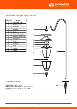 Предварительный просмотр 4 страницы Daewoo DASL0580 User Manual