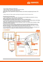 Предварительный просмотр 4 страницы Daewoo DASP 400 User Manual