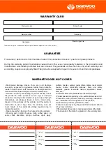 Preview for 21 page of Daewoo DAV100A User Manual