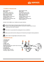 Предварительный просмотр 4 страницы Daewoo DAWS-032 User Manual