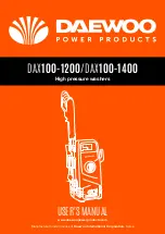 Предварительный просмотр 1 страницы Daewoo DAX100-1200 User Manual