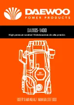 Daewoo DAX105-1400 User Manual предпросмотр