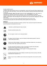 Preview for 4 page of Daewoo DAX130-1800 User Manual