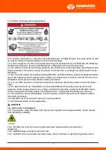 Предварительный просмотр 4 страницы Daewoo DBC430AV User Manual